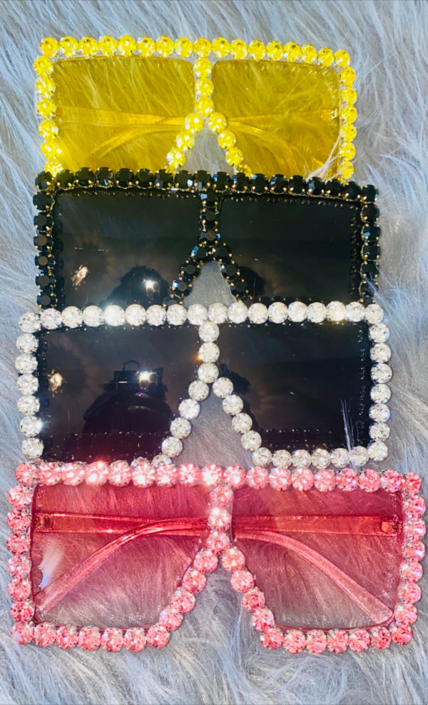 Square Blinged out shades